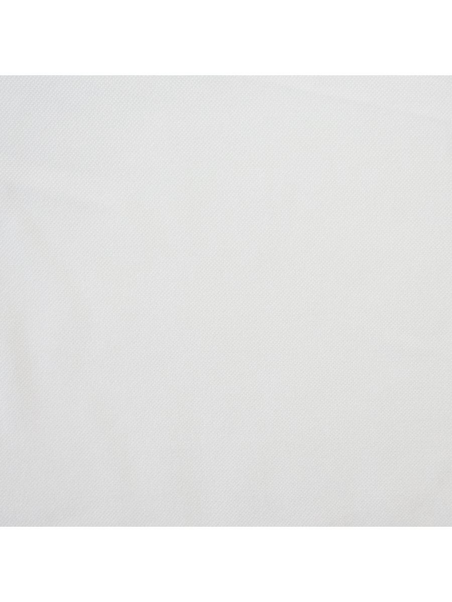 Портьерная ткань Жаккард однотонный двусторонний 1 белый              (ш.280см)