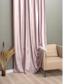 Штора портьерная Вельвет однотонный чайная роза 135*260 1шт.