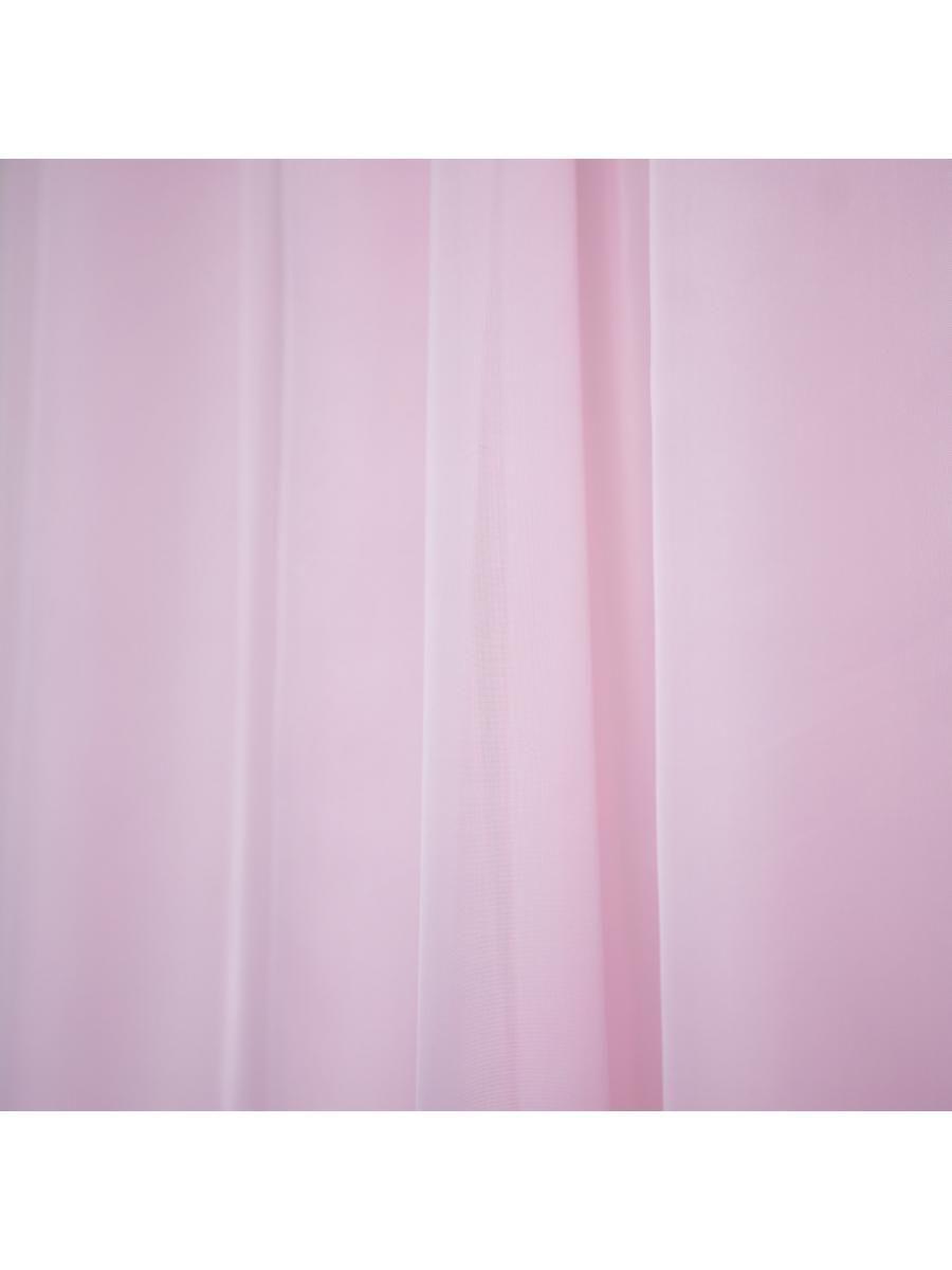 Комплект штор вуаль 100*180 2шт. св. розовый