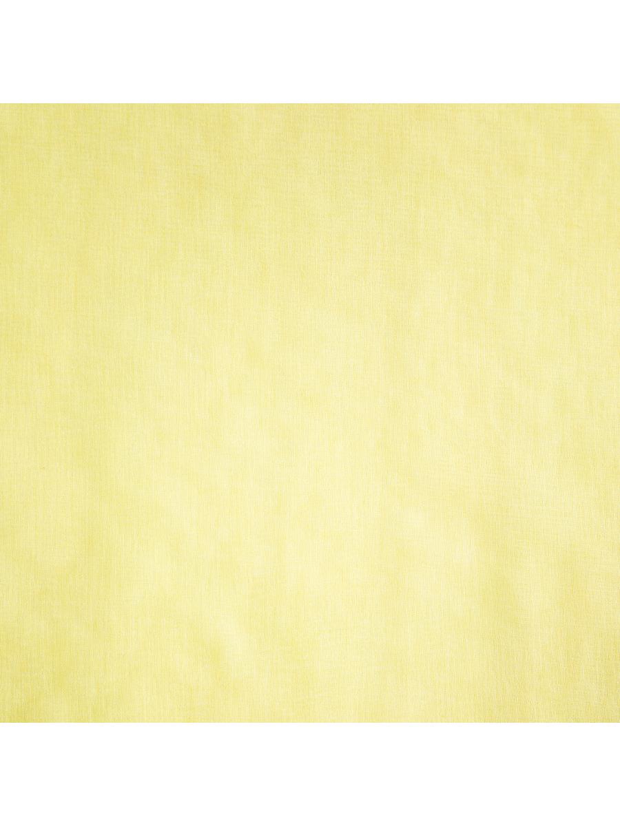 Комплект штор тюль лен 110*260 2шт желтый