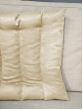 Подушка для спины с лузгой гречихи 43*43 Канвас-Велюр золотой песок