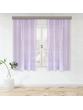Комплект штор для кухни вуаль с тиснением вензель 100*180*2 шт сирень