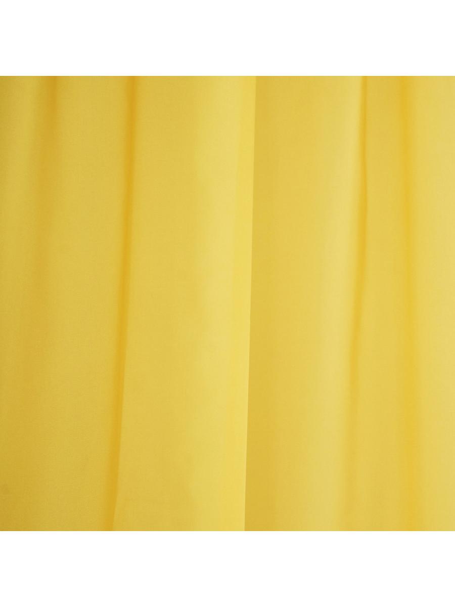 Комплект штор вуаль 100*180 2шт. св.желтый
