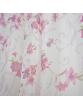 Комплект штор вуаль-печать лилии 110*260*2шт тем.розовый
