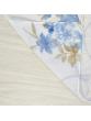 Комплект штор вуаль-печать лилии 110*260*2шт голубой